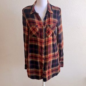 Maurice’s Plaid Button Down Top